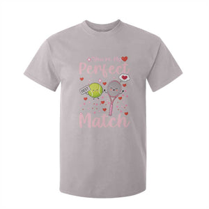 You Are My Perfect Match T Shirt For Kid Gift For Tennis Couple TS12 Ice Gray Print Your Wear
