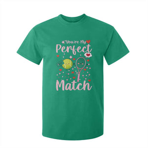 You Are My Perfect Match T Shirt For Kid Gift For Tennis Couple TS12 Irish Green Print Your Wear