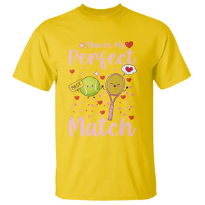 You Are My Perfect Match T Shirt Gift For Tennis Couple TS12 Daisy Print Your Wear
