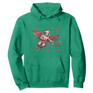 Cute Cupid Tennis Angel Hoodie Valentines Day Gift - Print Your Wear