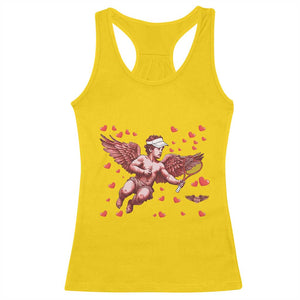 Cute Cupid Tennis Angel Racerback Tank Top Valentines Day Gift TS12 Daisy Print Your Wear
