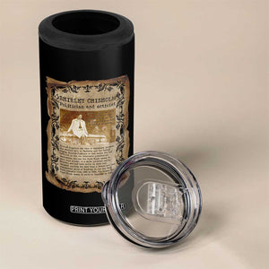 Vintage Newspaper Shirley Chisholm 4 in 1 Can Cooler Tumbler Black History Month Gift TS12 Print Your Wear