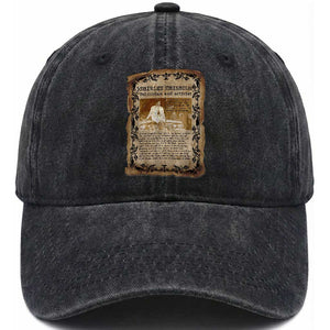 Vintage Newspaper Shirley Chisholm Washed Cotton Baseball Cap Black History Month Gift TS12 Print Your Wear