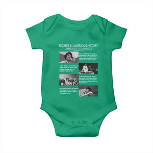Shirley Chisholm Baby Onesie Black Woman Leadership Icon TS12 Irish Green Print Your Wear