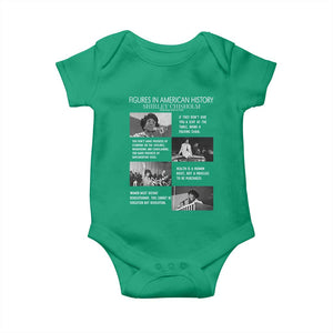 Shirley Chisholm Legacy Baby Onesie Civil Rights Woman Leader TS12 Irish Green Print Your Wear