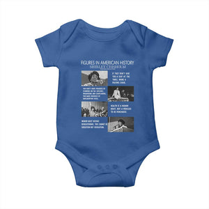 Shirley Chisholm Legacy Baby Onesie Civil Rights Woman Leader TS12 Royal Blue Print Your Wear