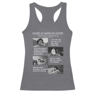 Shirley Chisholm Legacy Racerback Tank Top Civil Rights Woman Leader TS12 Charcoal Print Your Wear