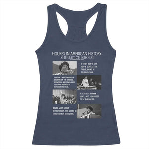 Shirley Chisholm Legacy Racerback Tank Top Civil Rights Woman Leader TS12 Navy Print Your Wear