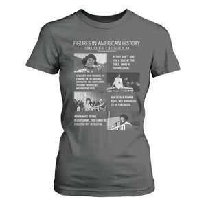 Shirley Chisholm Legacy T Shirt For Women Civil Rights Woman Leader TS12 Dark Heather Print Your Wear