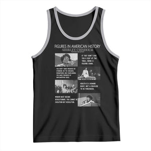 Shirley Chisholm Legacy Tank Top Civil Rights Woman Leader TS12 Black Athletic Heather Print Your Wear
