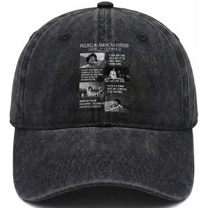Shirley Chisholm Legacy Washed Cotton Baseball Cap Civil Rights Woman Leader TS12 Print Your Wear