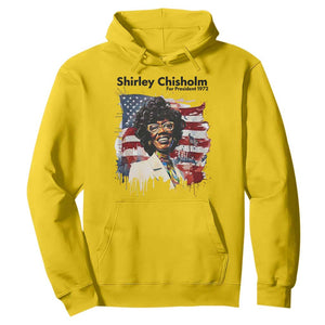 Shirley Chisholm For President 1972 With American Flag Hoodie TS12 Daisy Print Your Wear