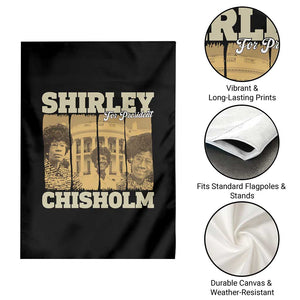 Shirley Chisholm For President Garden Flag Historic Women Leader TS12 Print Your Wear