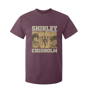 Shirley Chisholm For President T Shirt For Kid Historic Women Leader TS12 Maroon Print Your Wear