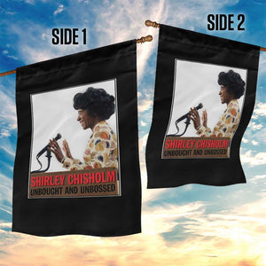 Shirley Chisholm Feminist Empowerment Garden Flag Unbought And Unbossed TS12 Print Your Wear