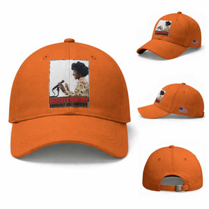 Shirley Chisholm Feminist Empowerment Baseball Cap Unbought And Unbossed TS12 Baseball Cap Universal Fit Orange Print Your Wear