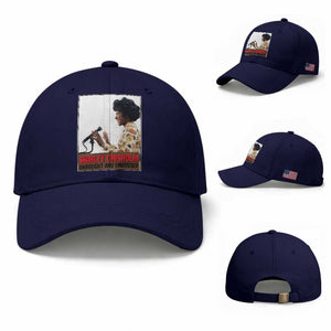 Shirley Chisholm Feminist Empowerment Baseball Cap Unbought And Unbossed TS12 Baseball Cap Universal Fit Dark Blue Print Your Wear
