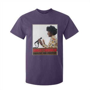 Shirley Chisholm Feminist Empowerment T Shirt For Kid Unbought And Unbossed TS12 Purple Print Your Wear