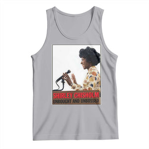 Shirley Chisholm Feminist Empowerment Tank Top Unbought And Unbossed TS12 Athletic Heather Print Your Wear