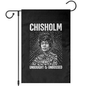 Shirley Chisholm Unbought And Unbossed Feminist Garden Flag TS12 Black Print Your Wear