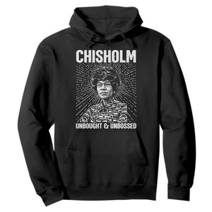 Shirley Chisholm Unbought And Unbossed Feminist Hoodie TS12 Black Print Your Wear