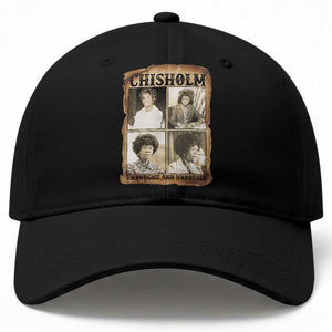 Vintage Shirley Chisholm Unbought And Unbossed Baseball Cap Womens History Month TS12 Print Your Wear
