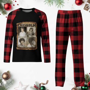 Vintage Shirley Chisholm Unbought And Unbossed Plaid Pajama Set Womens History Month TS12 Buffalo Plaid Print Your Wear