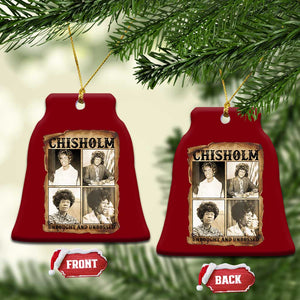 Vintage Shirley Chisholm Unbought And Unbossed Ceramic Ornament Womens History Month TS12 Print Your Wear