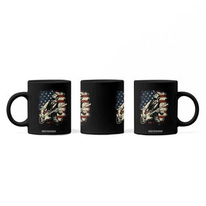 Vintage Abraham Lincoln Playing Electric Guitar Coffee Mug Patriotic Rocker Gift TS12 Print Your Wear