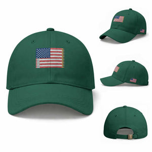 Pencil Stripes USA Flag Baseball Cap Proud American Teacher Graduation Gift TS12 Baseball Cap Universal Fit Irish Green Print Your Wear