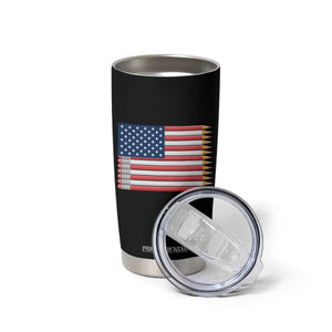 Pencil Stripes USA Flag Tumbler Cup Proud American Teacher Graduation Gift TS12 Print Your Wear