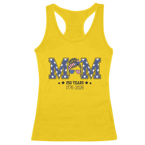 Patriotic Mothers Day Gift Racerback Tank Top USA 250 Years Celebration TS12 Daisy Print Your Wear