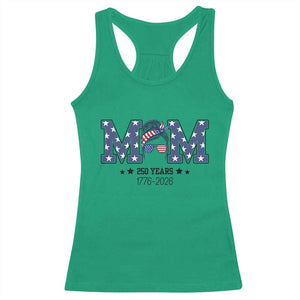 Patriotic Mothers Day Gift Racerback Tank Top USA 250 Years Celebration TS12 Irish Green Print Your Wear