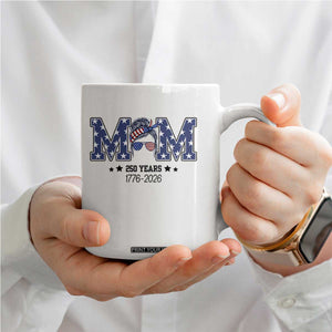 Patriotic Mothers Day Gift Coffee Mug USA 250 Years Celebration TS12 Print Your Wear