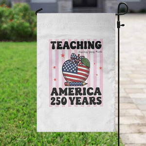 Inspiring Young Minds Teacher Garden Flag America 250th Anniversary Gift TS12 Print Your Wear