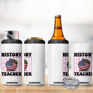 Inspiring Young Minds Teacher 4 in 1 Can Cooler Tumbler 250th Anniversary Educator Gift
