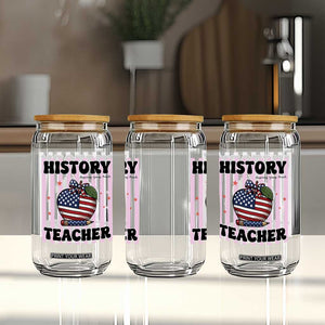 Inspiring Young Minds Teacher Glass Can 250th Anniversary Educator Gift