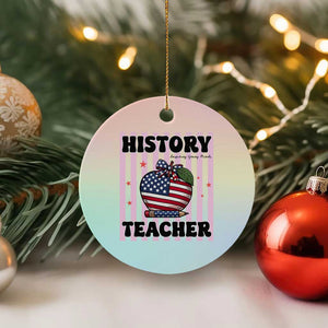 Inspiring Young Minds Teacher Ceramic Ornament 250th Anniversary Educator Gift