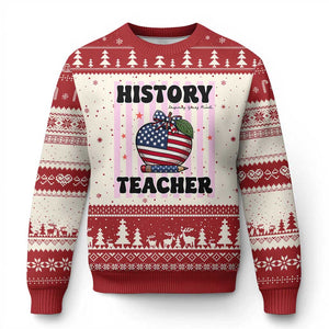 Inspiring Young Minds Teacher Ugly Christmas Sweater 250th Anniversary Educator Gift