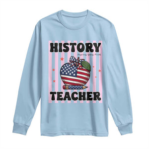 Inspiring Young Minds Teacher Long Sleeve Shirt 250th Anniversary Educator Gift