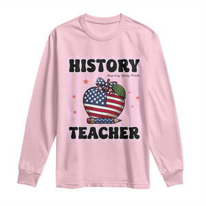 Inspiring Young Minds Teacher Long Sleeve Shirt 250th Anniversary Educator Gift