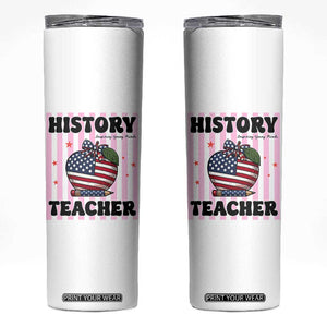 Inspiring Young Minds Teacher Skinny Tumbler 250th Anniversary Educator Gift