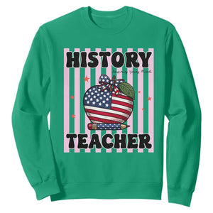 Inspiring Young Minds Teacher Sweatshirt 250th Anniversary Educator Gift TS12 Irish Green Print Your Wear