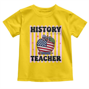 Inspiring Young Minds Teacher Toddler T Shirt 250th Anniversary Educator Gift