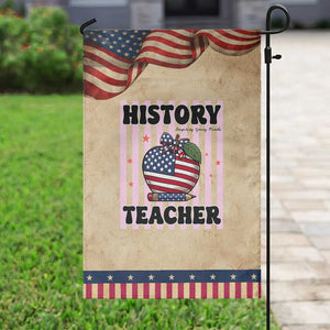Inspiring Young Minds Teacher Patriotic Garden Flag 250th Anniversary Educator Gift