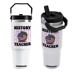 Inspiring Young Minds Teacher Flip Straw Tumbler 250th Anniversary Educator Gift