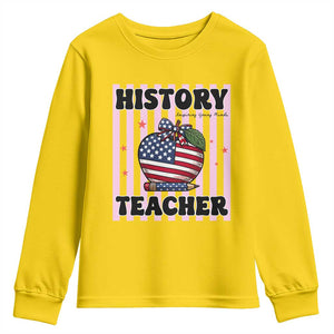 Inspiring Young Minds Teacher Youth Sweatshirt 250th Anniversary Educator Gift