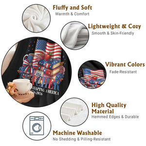 250 Years Shaping America Anniversary Throw Blanket Proud Educator Gift TS12 Print Your Wear
