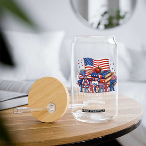 250 Years Shaping America Anniversary Glass Can Proud Educator Gift TS12 Print Your Wear