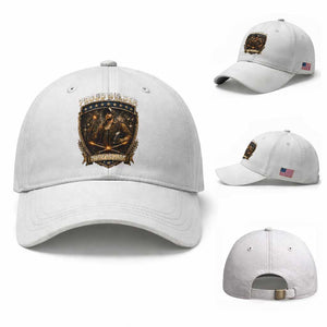 Proud Welder Graphic Baseball Cap Built To Last Worker Gift